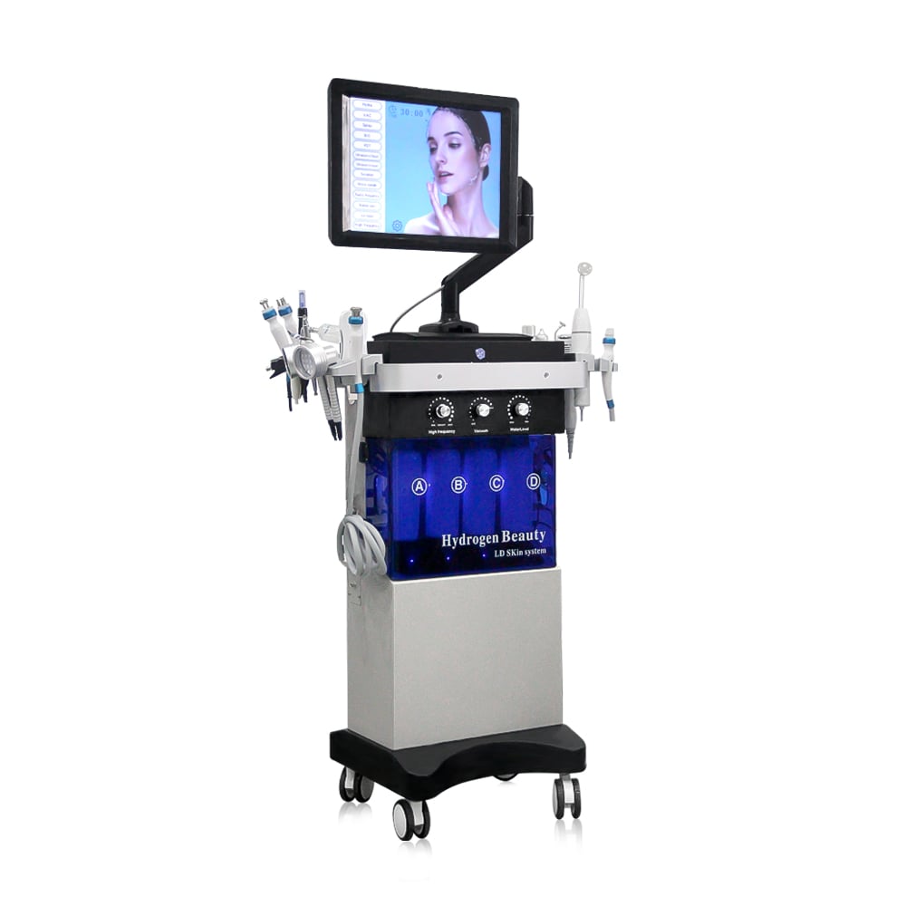 バイオプトロン　 フェイシャルケアデバイス B2-05-01098 Hydrogen-Oxygen Facial Machine 6 in 1 Hydra Face Care Device