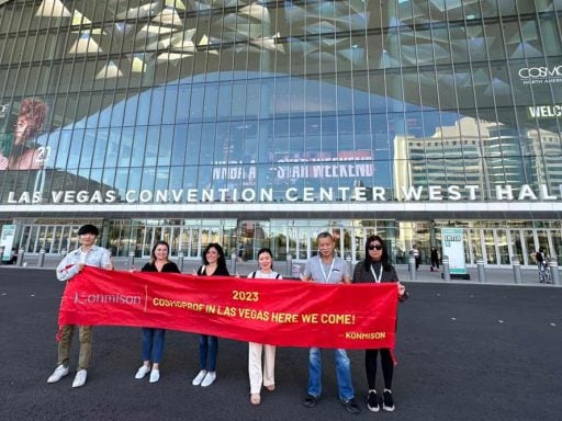 Konmison team in Las Vegas