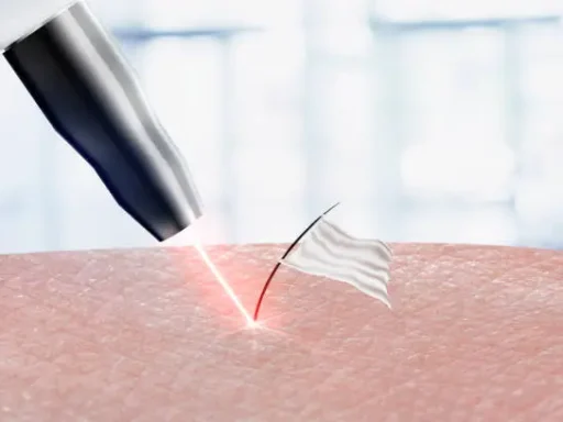 diode laser ontharen